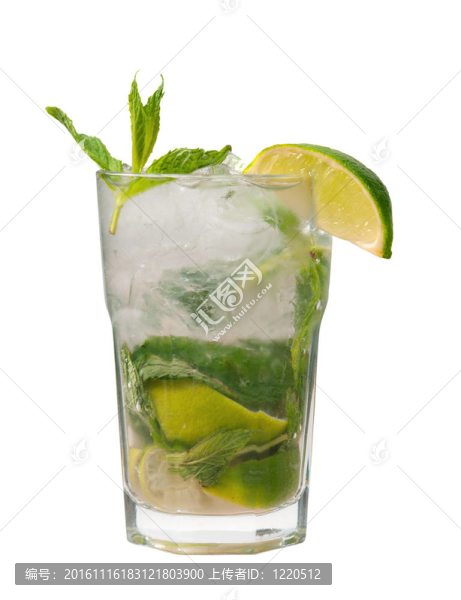 mojito雞尾酒特寫