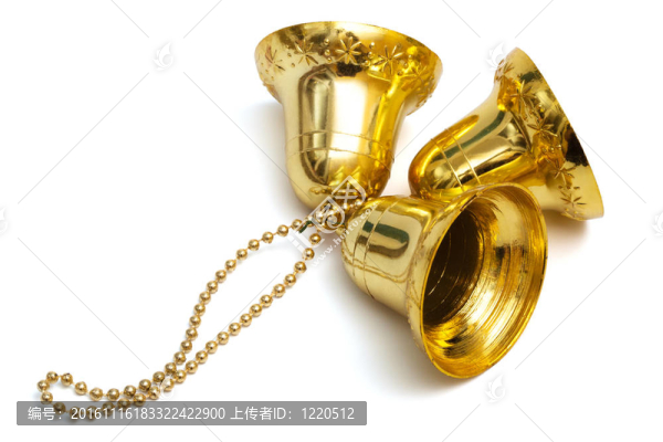 帶鈴鐺的圣誕飾品