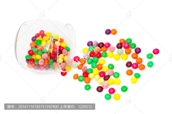 在玻璃罐里的糖果