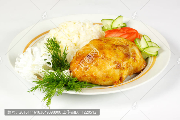 白蒜蒸雞飯