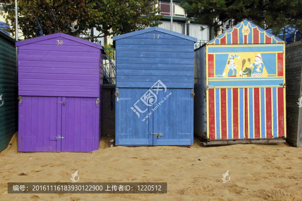 沙灘上的小屋