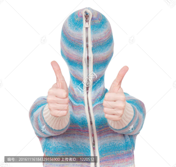 女孩在罩