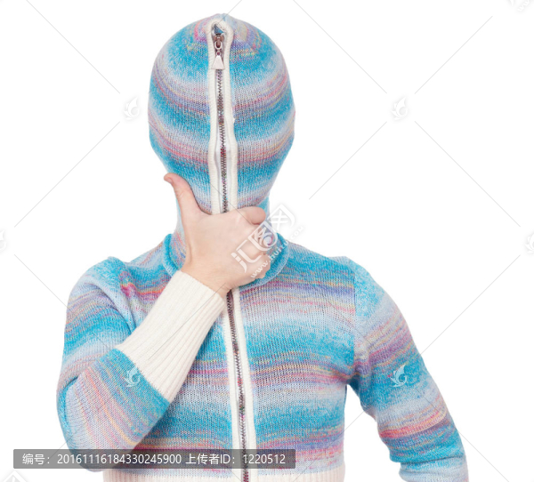 女孩在罩
