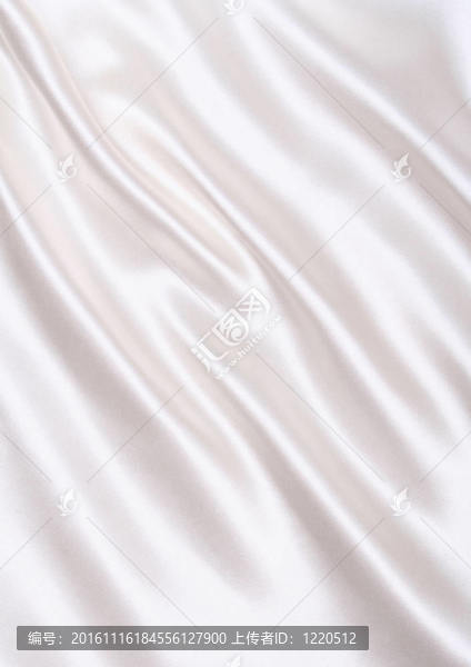 光滑典雅的白色絲綢婚禮背景