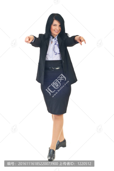 女人指著你