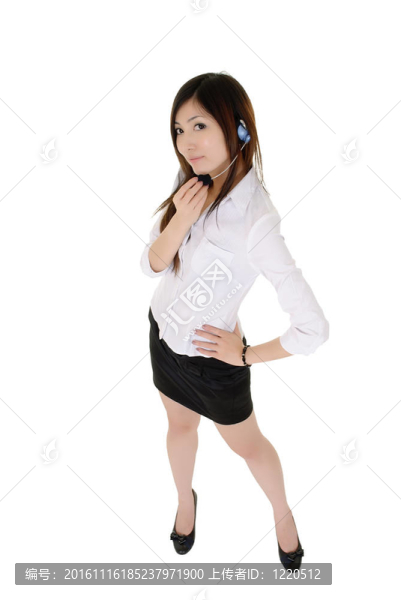 美麗的女商人