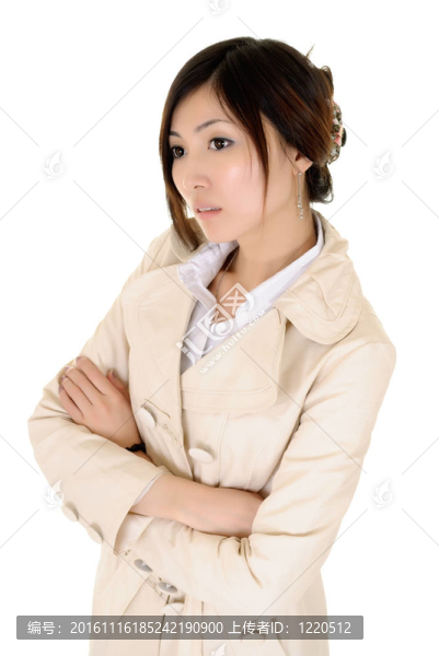 冬天生意的女人