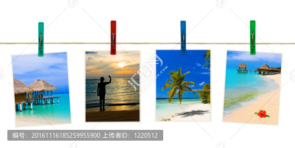 自然攝影在衣夾