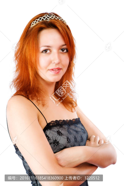 年輕的紅發(fā)女人