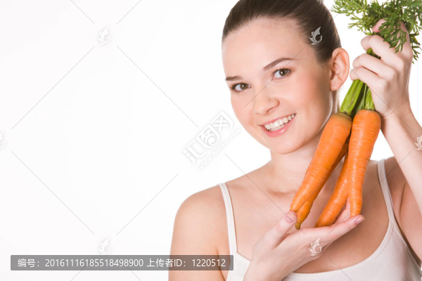 女孩與胡蘿卜