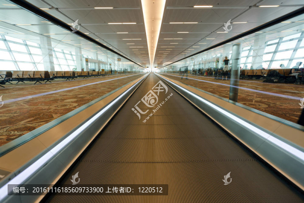 機場的跑步機