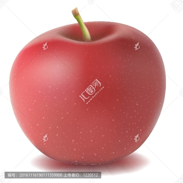 孤立的蘋果
