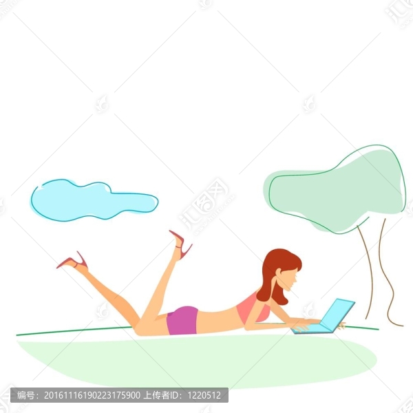 年輕快樂的商務(wù)女士