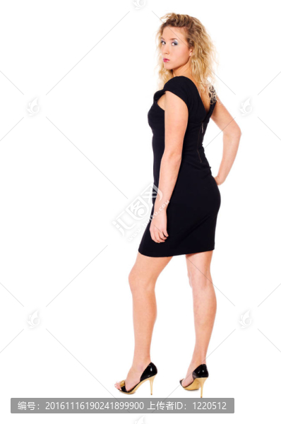 年輕的女人