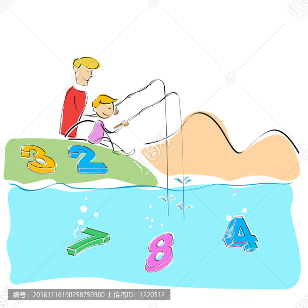 父親和兒子釣魚(yú)號(hào)碼