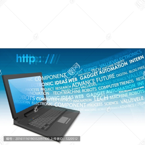 筆記本電腦屏幕的文本