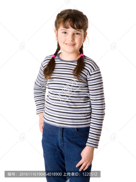 九歲的女孩