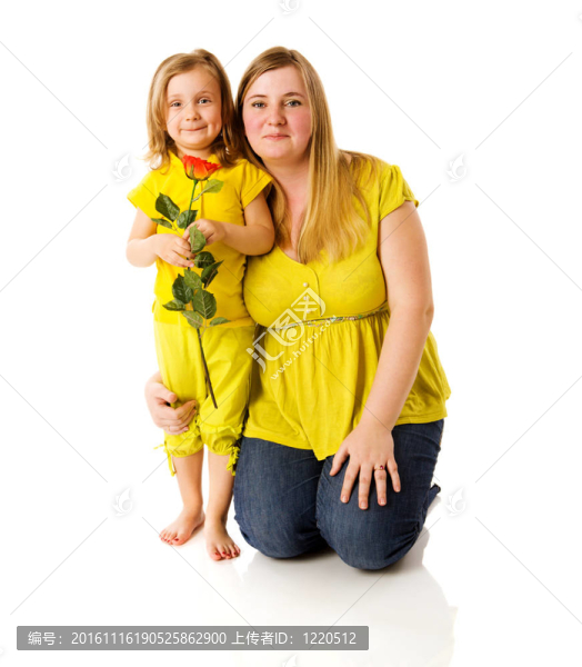 母親和女兒