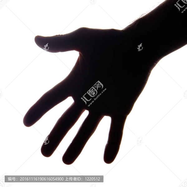男人的剪影