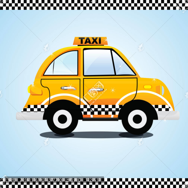 路上的出租車(chē)