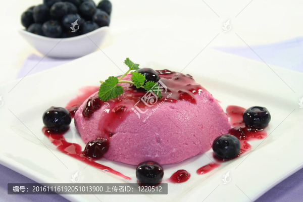 藍莓甜點