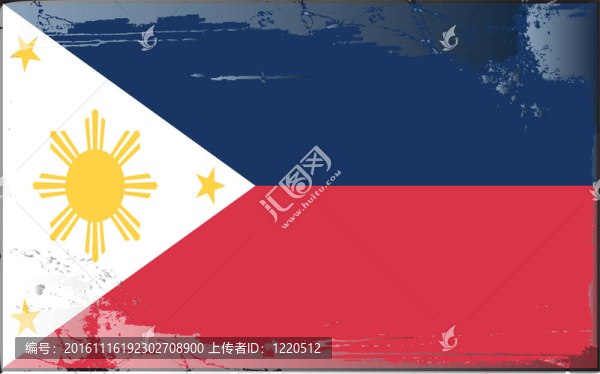 pjilippines,Grunge旗系列