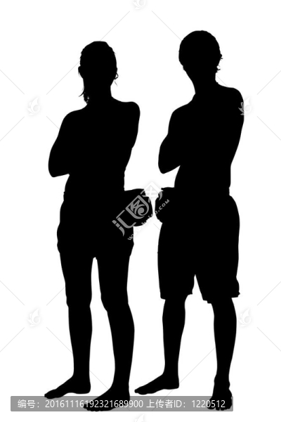 與剪切路徑Fanny,Packs,Silhouette弄潮兒