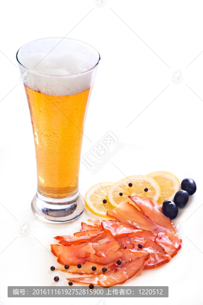 一品脫的啤酒