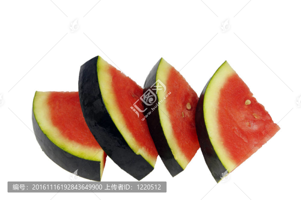 西瓜片圓形三角形
