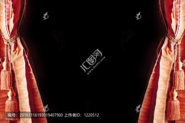 片段的門簾