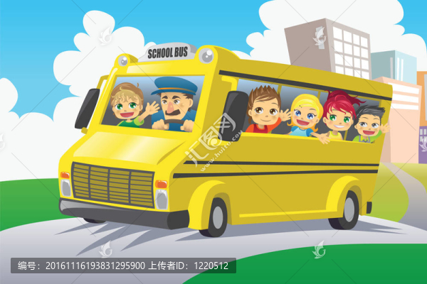 校車上的孩子