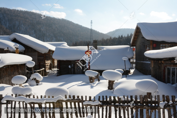 雪屋籬笆