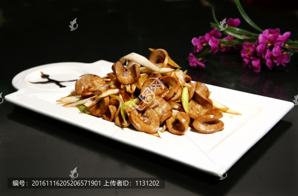 蔥爆鮮腰片