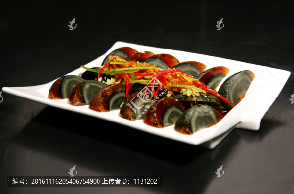 姜汁松花蛋