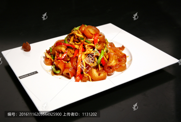 毛筍豬腳皮