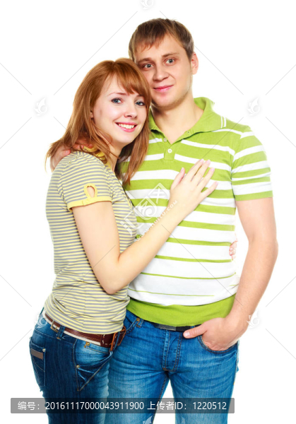幸福的年輕夫婦