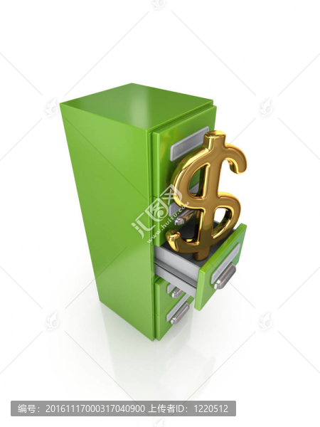 貨幣儲存概念。