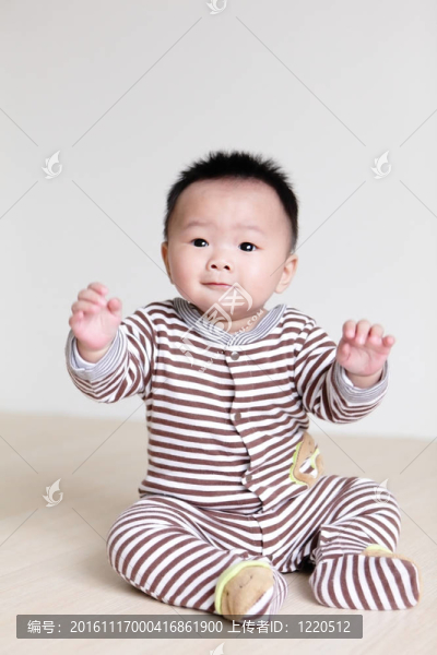 可愛寶貝的肖像