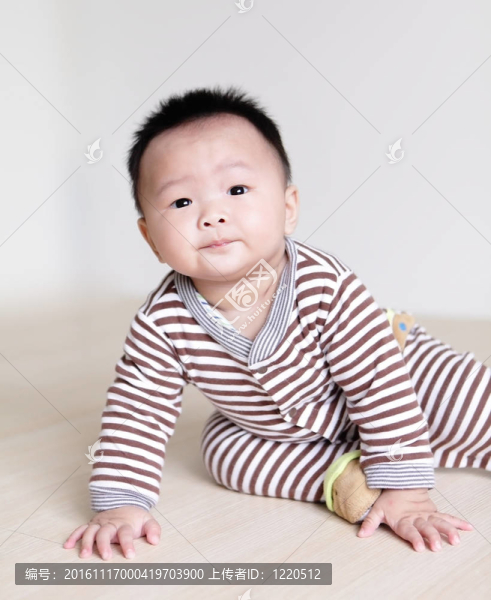 可愛寶貝的肖像