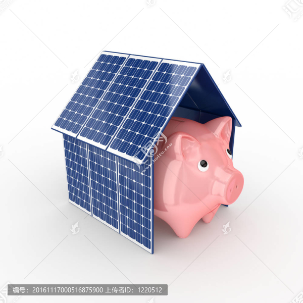 太陽能概念。