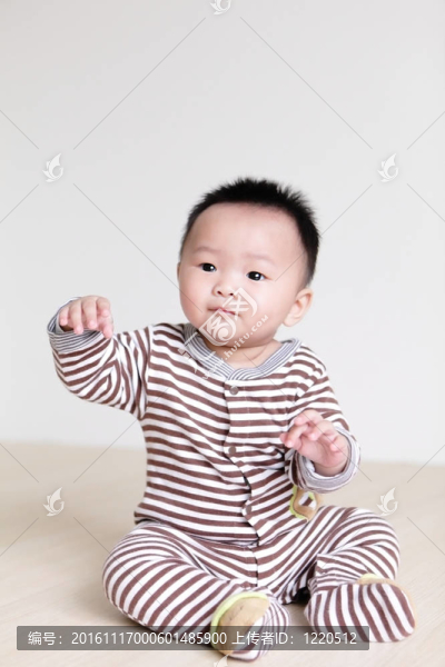 可愛寶貝的肖像