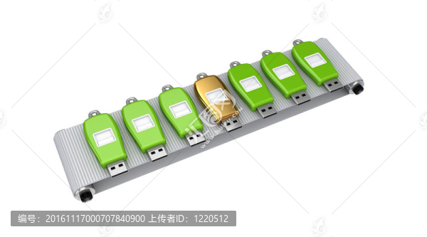 灰色輸送機(jī)上的彩色閃光卡。