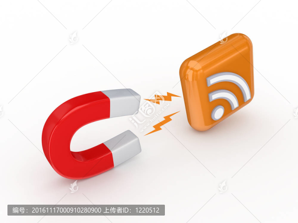 符號磁鐵和RSS。