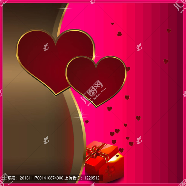 情人節(jié)賀卡。