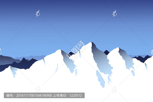 山脈的背景