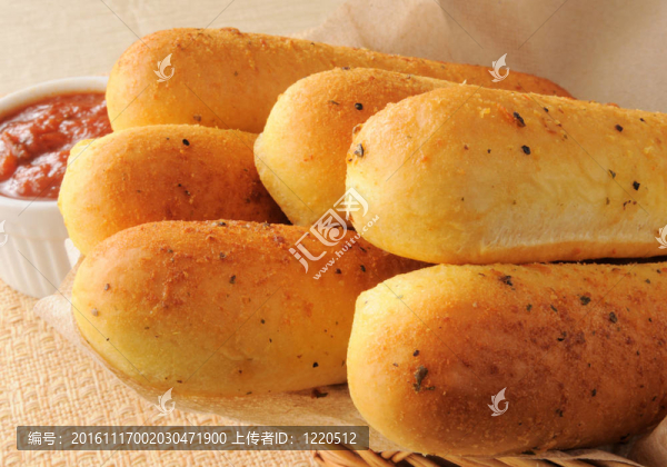 大蒜面包棒