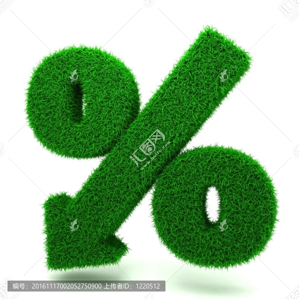 美麗的春天從Grass,Denoting下降%