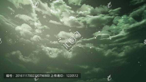 星空背景下的美麗夜空