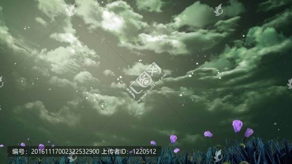 夜空中的月亮