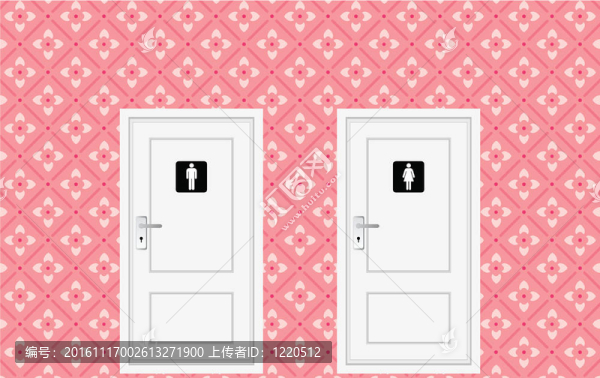衛(wèi)生間的門